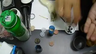 Старый вариант снаряжения картечи 8,5мм