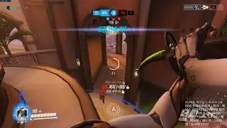 Overwatch Korean Genji God Haksal Decimating Whole Enemy Team