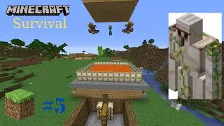 1.16.1 EN Verimli demir farmı.  Minecraft Survival #5