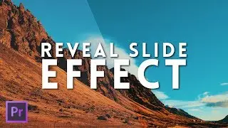 How To Make A Before And After Reveal Slide Effect In Adobe Premier Pro | Premiere Pro Tutorial 2017