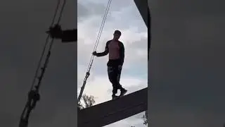Пьяное акробатическое шоу в Нефтекамске)))