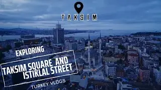 Exploring Taksim ,Istanbul🇹🇷| Taksim Square | Istiklal Street | VLOG | Srudent Life In Turkey 🇹🇷 |