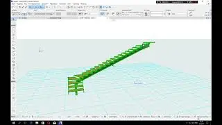 Лестница в ArchiCad. Современный коттедж в ArchiCad 21