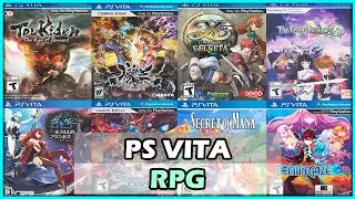 TOP 40 BEST RPG GAMES ON PS VITA || PS VITA RPG GAMES