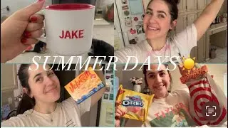 SUMMER DAYS VLOG! | Snack Haul, Babysitting & Never Have I Ever Review!