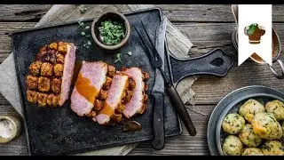 Schweinekrustenbraten selber machen I Bayerischer Klassiker mit Semmelknödel und Biersauce | EDEKA