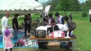 ジェイソンさん氷で初音ミクを彫る！in安曇野
