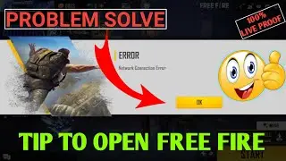 network connection error | account login nhi ho rha freefire | problem solve kaise kare