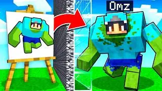 What I DRAW Comes to Life In a YOUTUBER MOB BATTLE!
