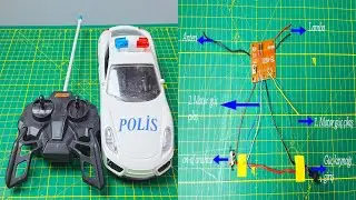 Removing the Remote Control System from the Toy Car
