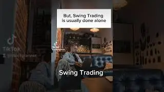 Swing Trading is usually done alone #stocks #investing #trading #swingtrader