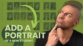 The Easy Way to Add New Student to Portraits?