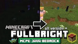 How To Get Full Brightness In Minecraft (FullBright) - Full Guide 2025