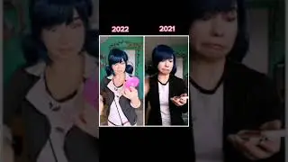 Cosplay glow up 2022 vs 2021🌸 | Marinette Dupain-Cheng 