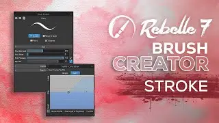 Rebelle 7 Brush Creator: Stroke Properties