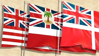 Old Flags with the Union Jack