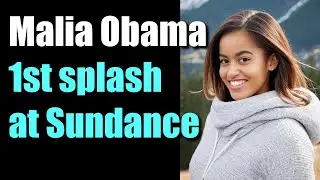 Malia Ann (Obama) heading for Sundance to show off...