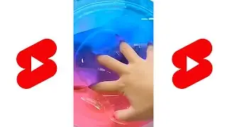 Satisfying Slime Video | Relaxing Slime ASMR #Shorts | P91