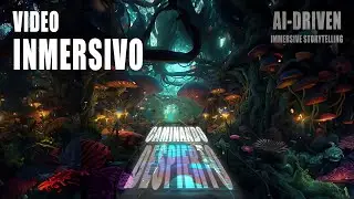 Caminando Despierto en Un Viaje Psicodélico. AI Driven Immersive Storytelling