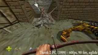 Turok 2 Original vs Remaster