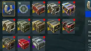 Открываю 11 контейнеров wot blitz коллекция контейнеров.