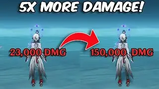 How to do 5x More Damage On F2P Arlecchino: Genshin impact DPS Guide