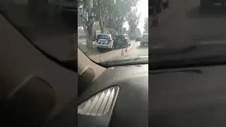 ДТП с автомобилем полиции, 29.08.2021 Центр Николаева