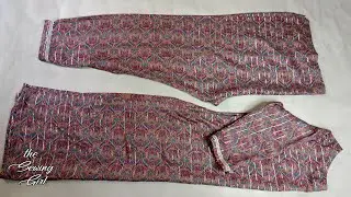 Co-ord set cutting and stitching  - টু- পিস সেট কাটিং ও সেলাই - The Sewing Girl