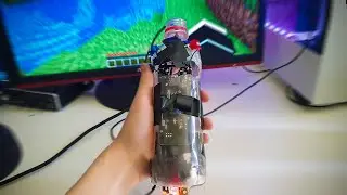 Beating Minecraft with only a Water Bottle