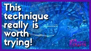 You really should try this one for yourself - underwater resin art