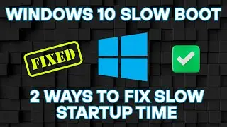 🖥️ Fix Windows 10 Slow Startup & Boot Time | Complete Guide (2025)