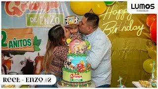 Reel Fiesta Infantil La Granja de Zenón | Cumpleaños #2 de Enzo | Servicio de fotografía y filmación
