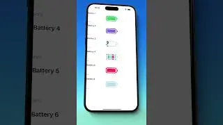 🔥 Elevate Your SwiftUI Projects with Dynamic Battery Progress Bars! 🔋✨