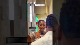 Emotional moment as bride reads her wedding vow #crazyaboutus24 #loveunitesus24 #fyp #fypシ゚viral