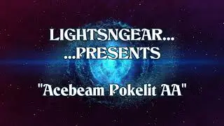 Acebeam Pokelit AA single. 1000 lumens. 14500 battery included.