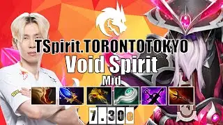 Void Spirit Mid | TSpirit.TORONTOTOKYO | TI 10 CHAMP EZ GAME BULLY MID | 7.30e Gameplay Highlights