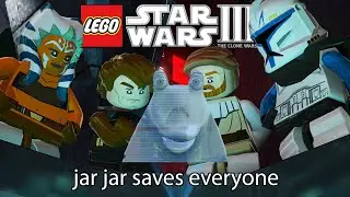 Jar Jar Saves The Galaxy In Lego Star Wars The Clone Wars
