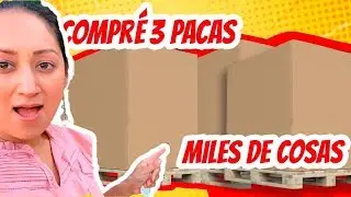 Compré 3 Pacas con miles de Cosas😱Di con el Clavo💸Me fue bien en esta inversión🙌Les muestro TODO