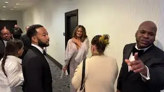 Video of John Legend and Chrissy Teigen arriving at White House Correspondents' Dinner 2023