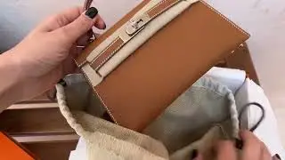 HERMES KELLY MINI UNBOXING LIGHT