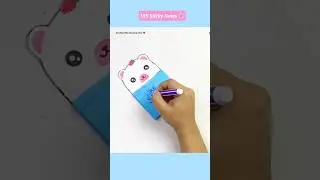 How to make sticky notes without double sided tape | diy sticky notes #shorts #viralshorts