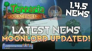 Terraria 1.4.5 News - NEW Moonlord Sprite! + Tinker Combos?