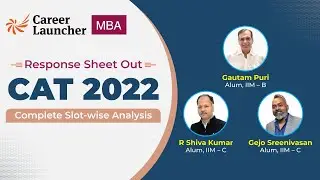 CAT 2022 Response Sheet Analysis | Slot-wise | Career Launcher
