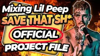 How Lil Peep ACTUALLY Mixed His Vocals on Save That Shit (OFFICIAL STUDIO SESSION)