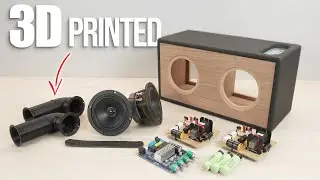 Portable Bluetooth Speaker Build (Using 3D Printed Parts)