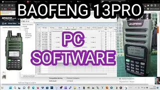 BAOFENG UV13 PRO - FULL PROGRAMMING TUTORIAL & LINKS - PC