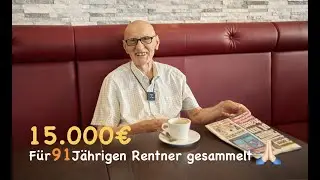 91Jährigen Opa glücklich gemacht 😍 15.000€ geschenkt
