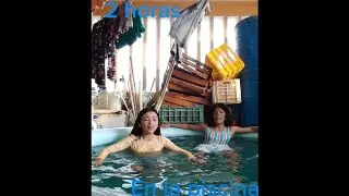 La última que se salga de la piscina pierde (pero con retos)