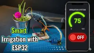 💧 Automatic Irrigation System using ESP32 & Blynk App | Smart Plant Watering System