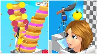 SLICE IT ALL-👩‍❤️‍👨🔪🔥😻 Satisfying And Relaxing ASMR Sound Gameplay. #stmkgaming #gaming